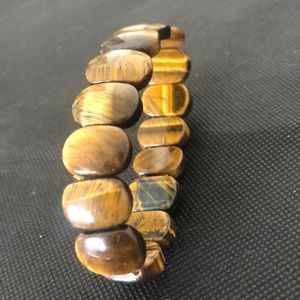 Tiger’s eye stone stretch bracelet (unisex)
